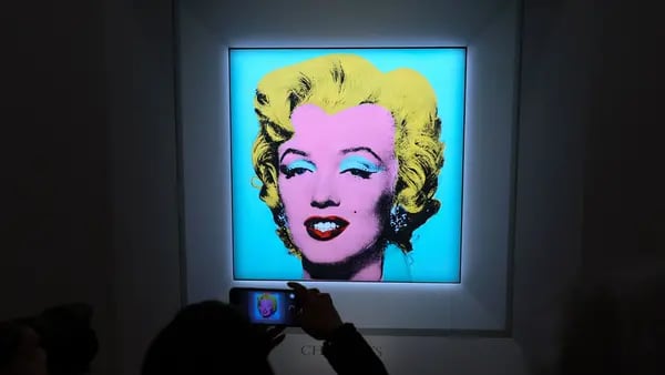 ‘Marilyn’ de Warhol se vende por la cifra más alta lograda para una obra del artista dfd