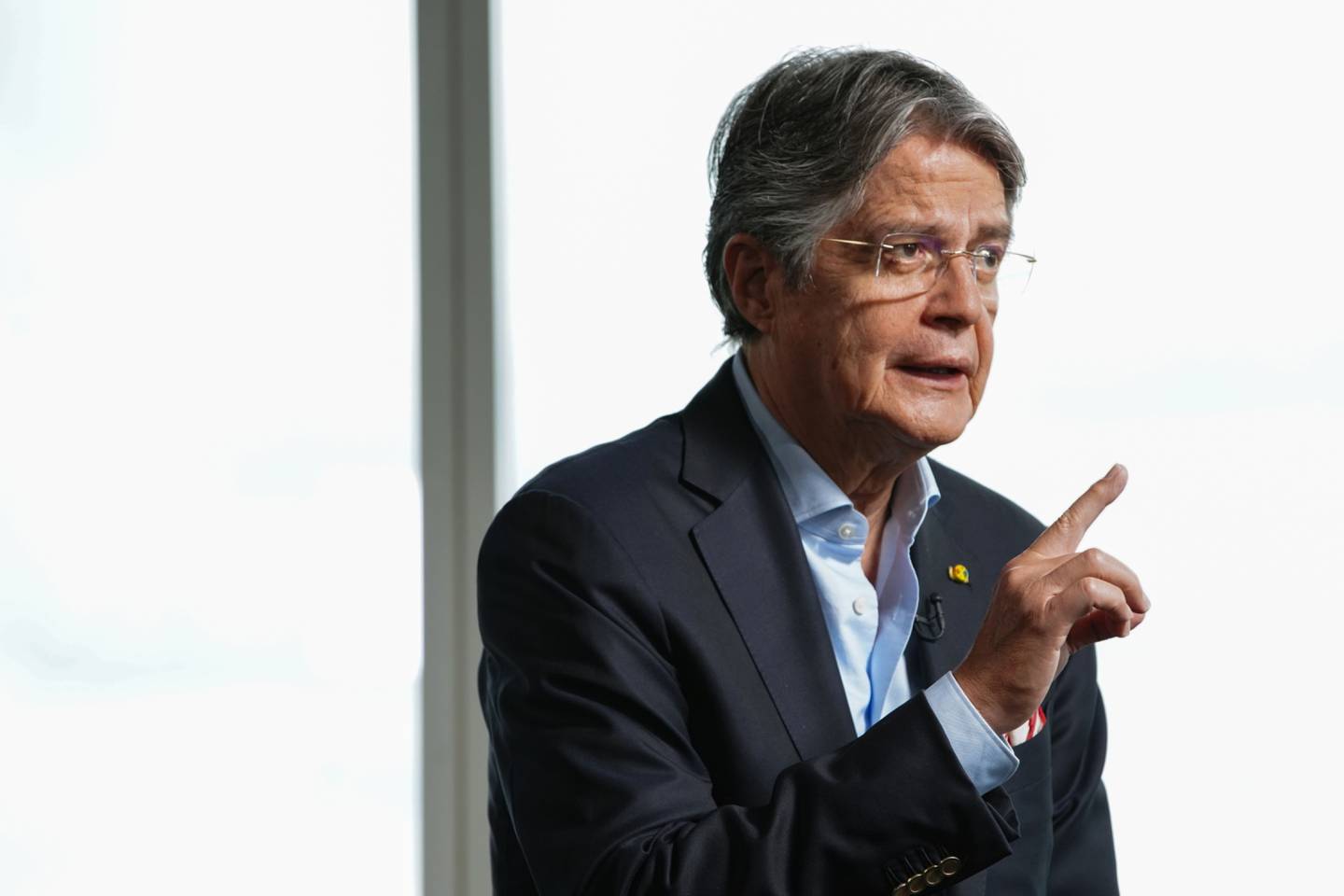 Ecuadorian President Guillermo Lasso.