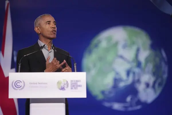 Barack Obama en la COP26