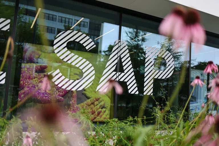 Oficinas de SAP en Alemania. Foto: Alex Kraus/Bloombergdfd