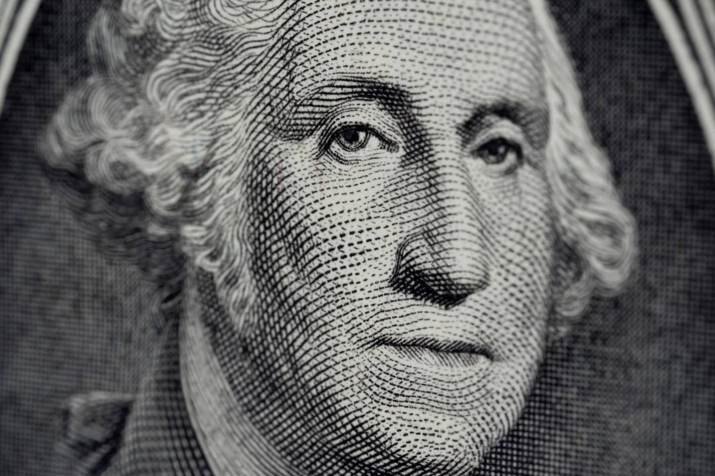 George Washington aparece en un billete de un dólar estadounidense en Nueva York, EE.UU. Fotógrafo: Scott Eells/Bloomberg