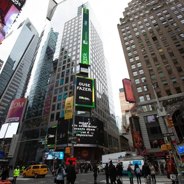 XP fez sua estreia no mercado de Nova York no fim de 2020 com listagem na Nasdaq