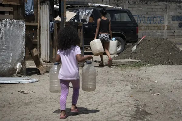 ¿Por qué solo 33,9% de los venezolanos tiene suministro de agua todos los días?