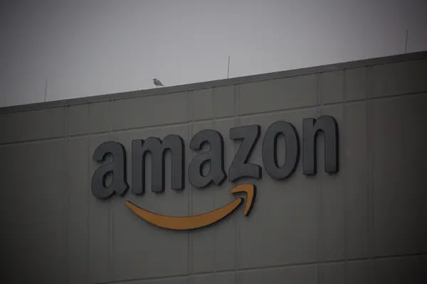 Imagen de un logo de Amazon