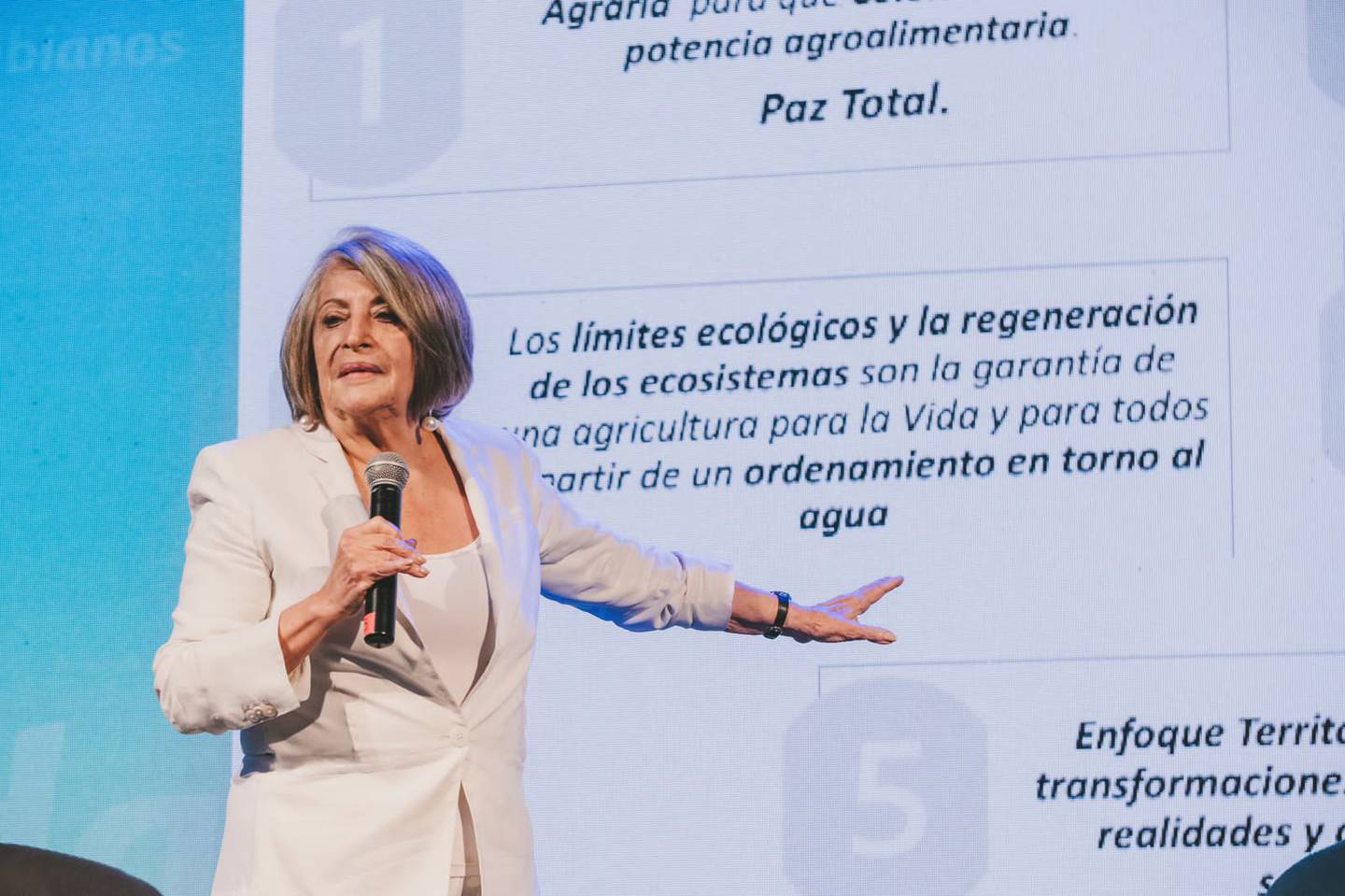 Cecilia López, ministra de Agricultura