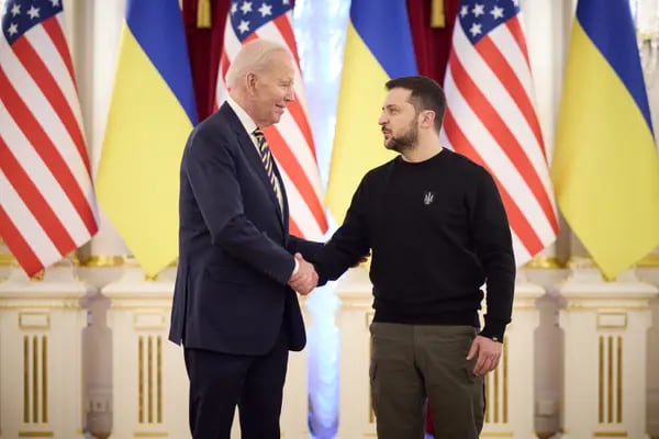 US President Biden Visits Kyiv