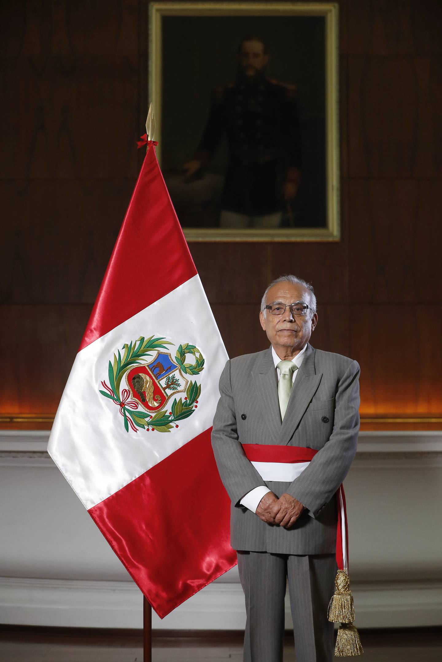 Aníbal Torres, hasta hoy ministro de Justicia, es el nuevo presidente del Consejo de Ministros.dfd