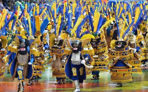 Carnaval de Oruro. Fuente: Cámara de Senadores de Bolivia