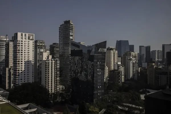 Região da Faria Lima, em São Paulo, setembro de 2022. Foto: Victor Moriyama/Bloomberg