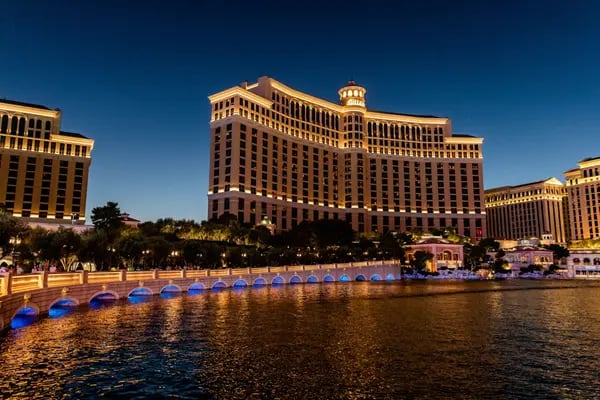 Hotel e Cassino Bellagio, em Las Vegas, nos EUA. Foto: Roger Kisby/Bloomberg
