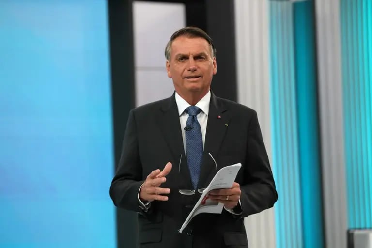 Bolsonaro en el debate de Globo el 28/10/22dfd