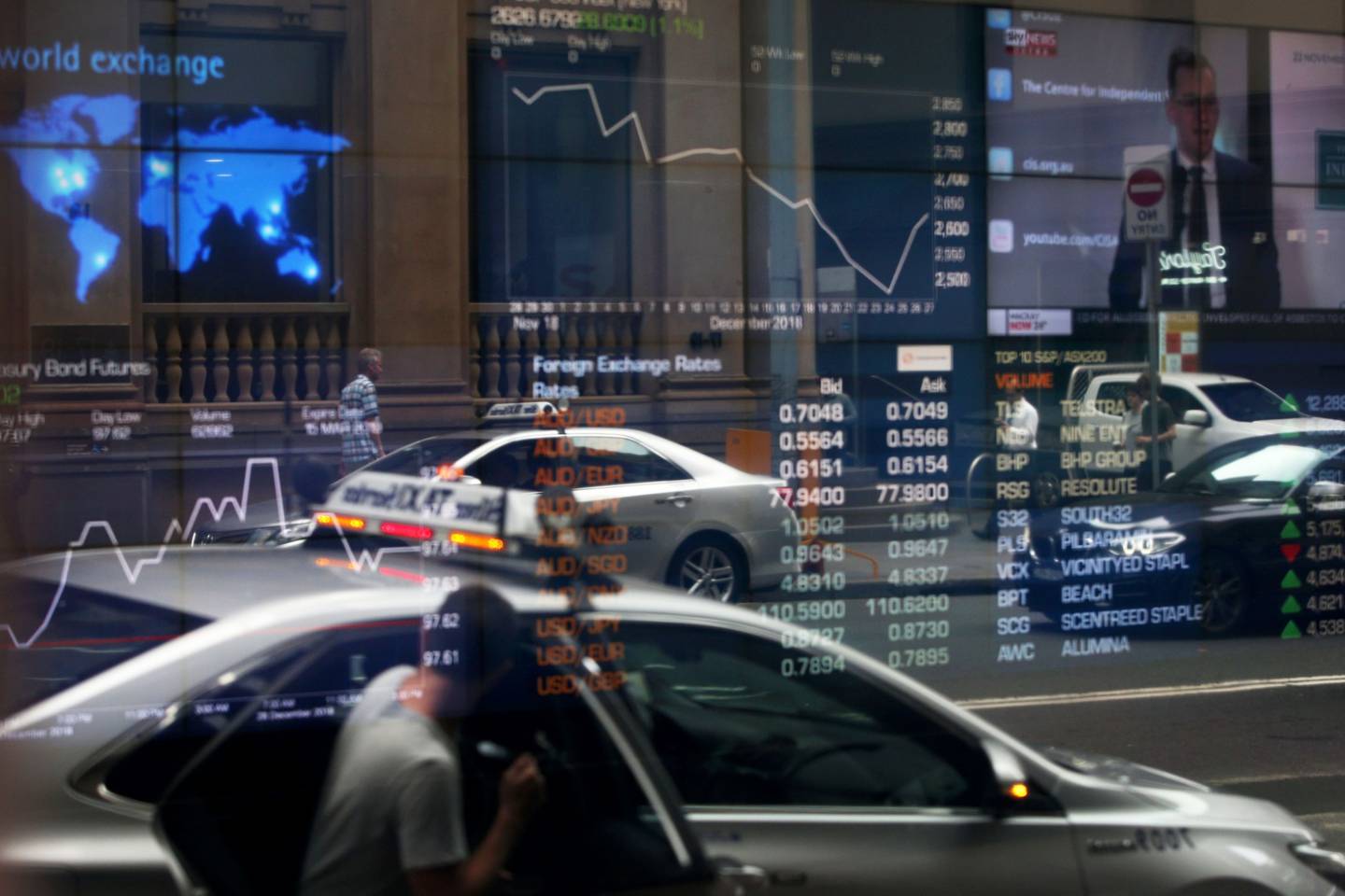 Bolsas asiáticas e futuros de NY tentam recuperação apesar de guerra e sanções