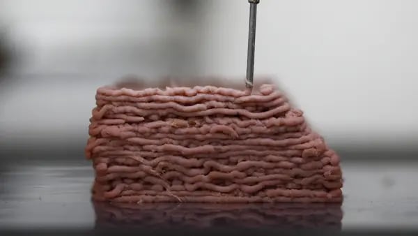 Startup que imprime filetes veganos en 3D recauda fondos para atraer carnívorosdfd
