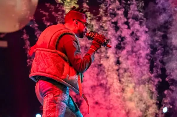Bad Bunny se presentó el viernes 9 de diciembre en la Ciudad de México como parte de su gira World’s Hottest Tour