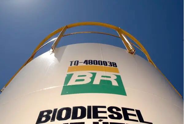 Tanque de biodiesel da Petrobras