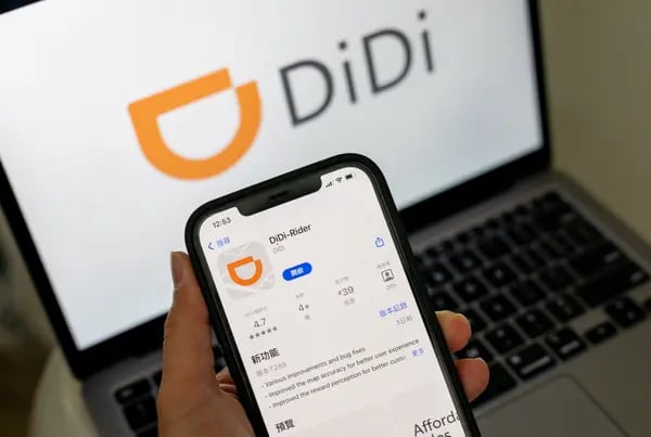 Aplicación de Didi Global Inc.