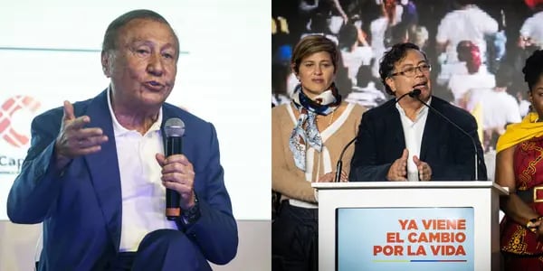 Rodolfo Hernández y Gustavo Petro, candidatos a la segunda vuelta en Colombia.