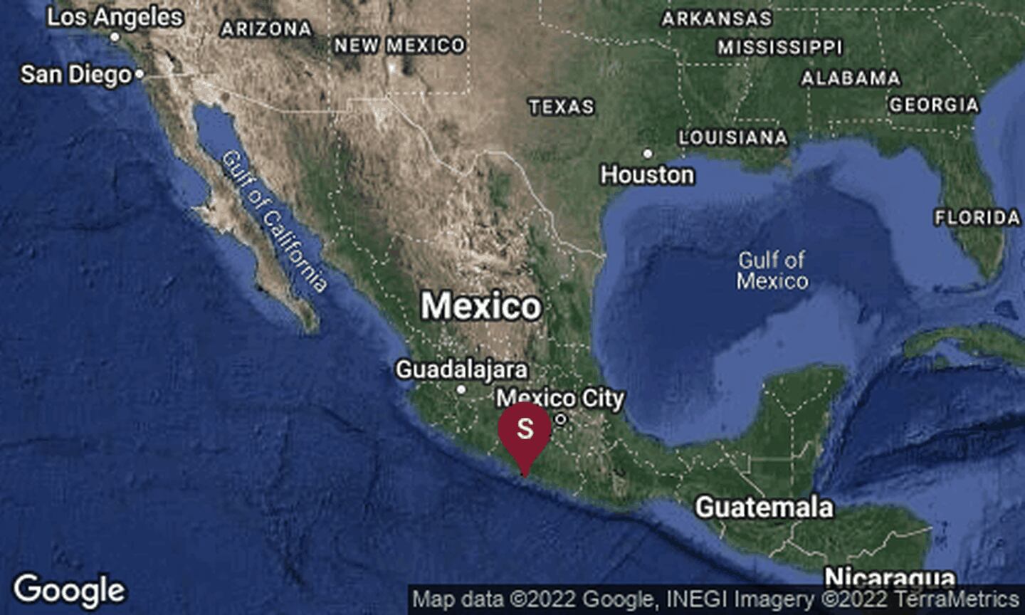 Preliminar: SISMO Magnitud 6 Loc  17 km al SUR de TECPAN, GRO 11/12/22 08:31:30 Lat 17.07 Lon -100.67 Pf 10 km / SSN México
