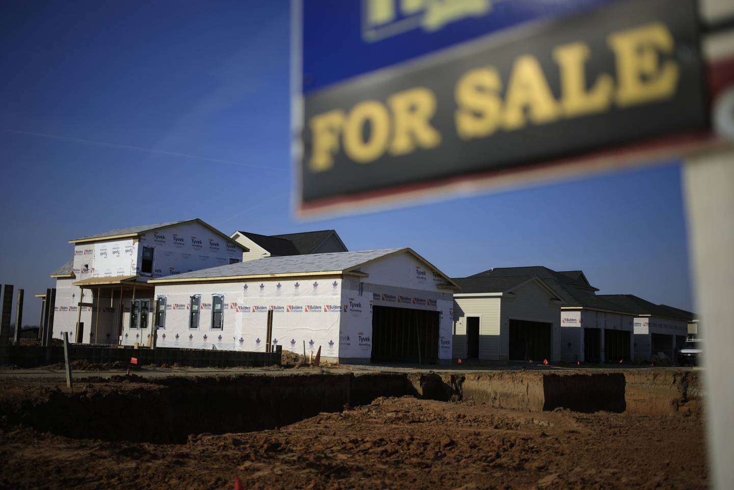 Pending and new home sales both fell in the US in July to multi-year lows, while the slump in Australia is raising the risk of a recession.