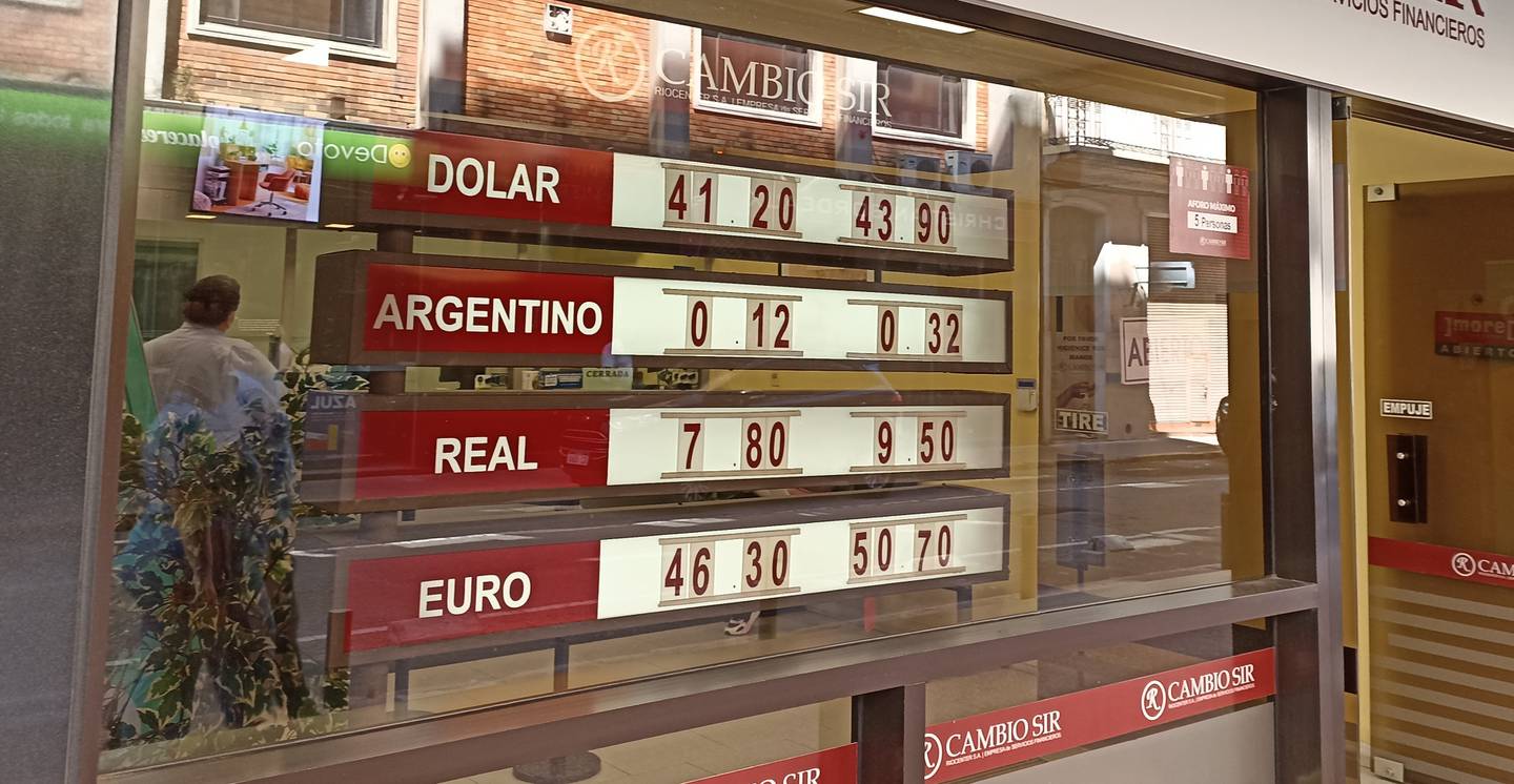 El dólar en Uruguay acumula una racha bajista en lo que va del año