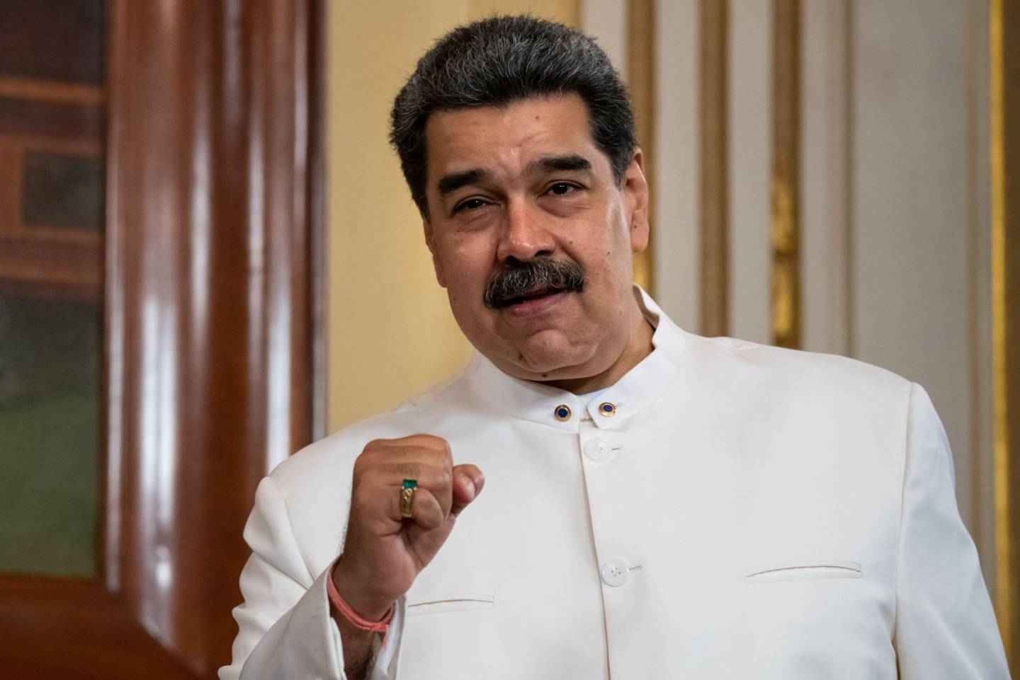 Nicolas Maduro Photographer: Gaby Oraa/Bloombergdfd