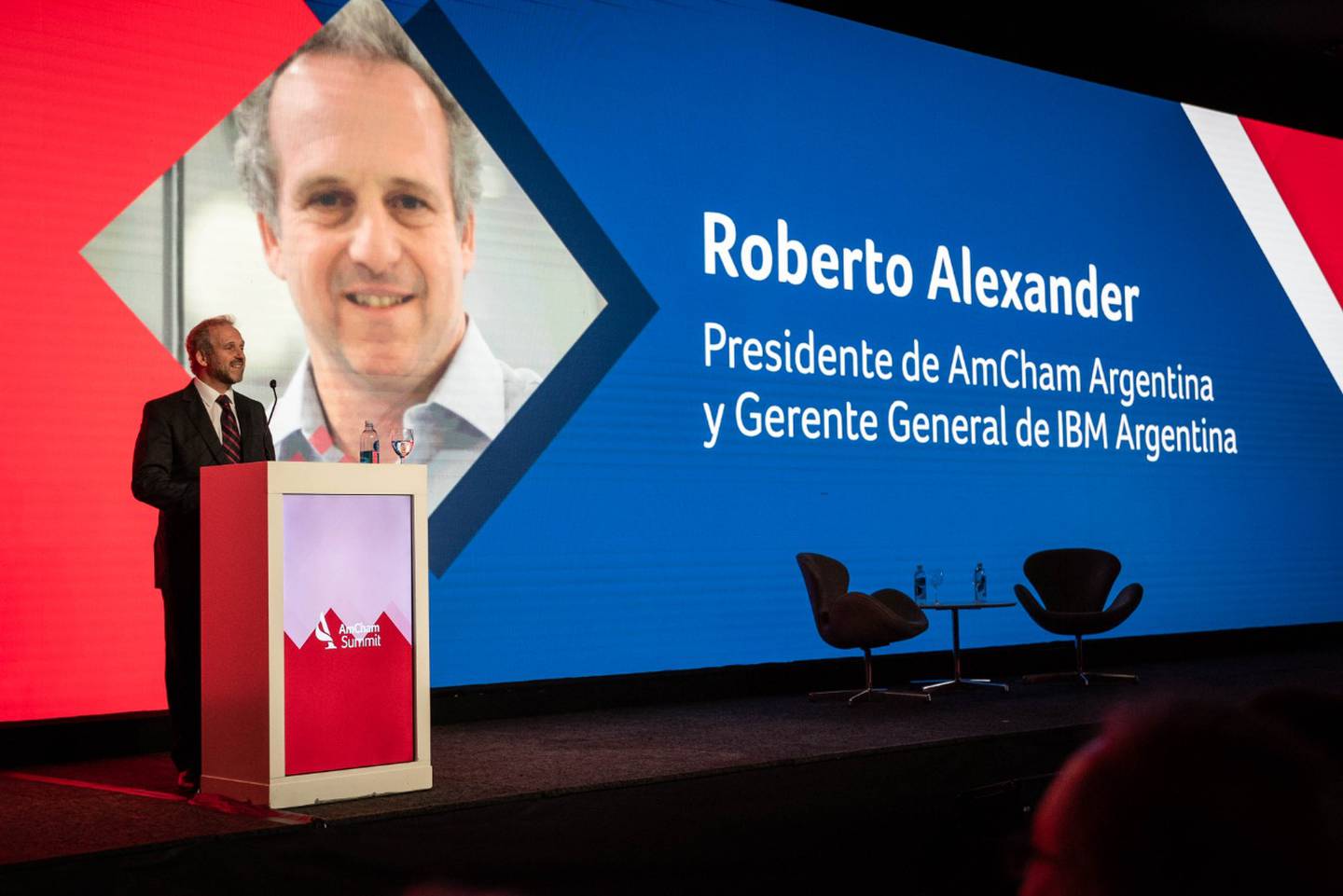 Presidente de AmCham y gerente general de IBM Argentinadfd