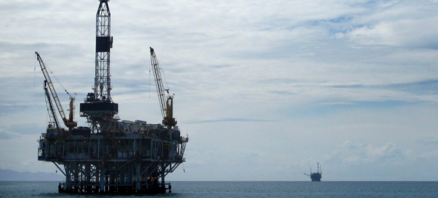 Plataforma marina de la empresa petrolera Fieldwood Energy en el Golfo de México (Foto: Fieldwood Energy).