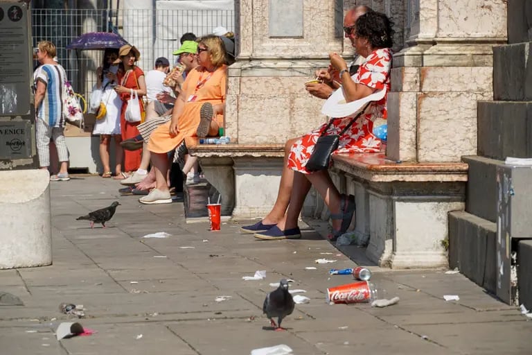 Venecia ha determinado que demasiados turistas hacen más daño que bien. Fotógrafo: Andrea Merola/Bloombergdfd