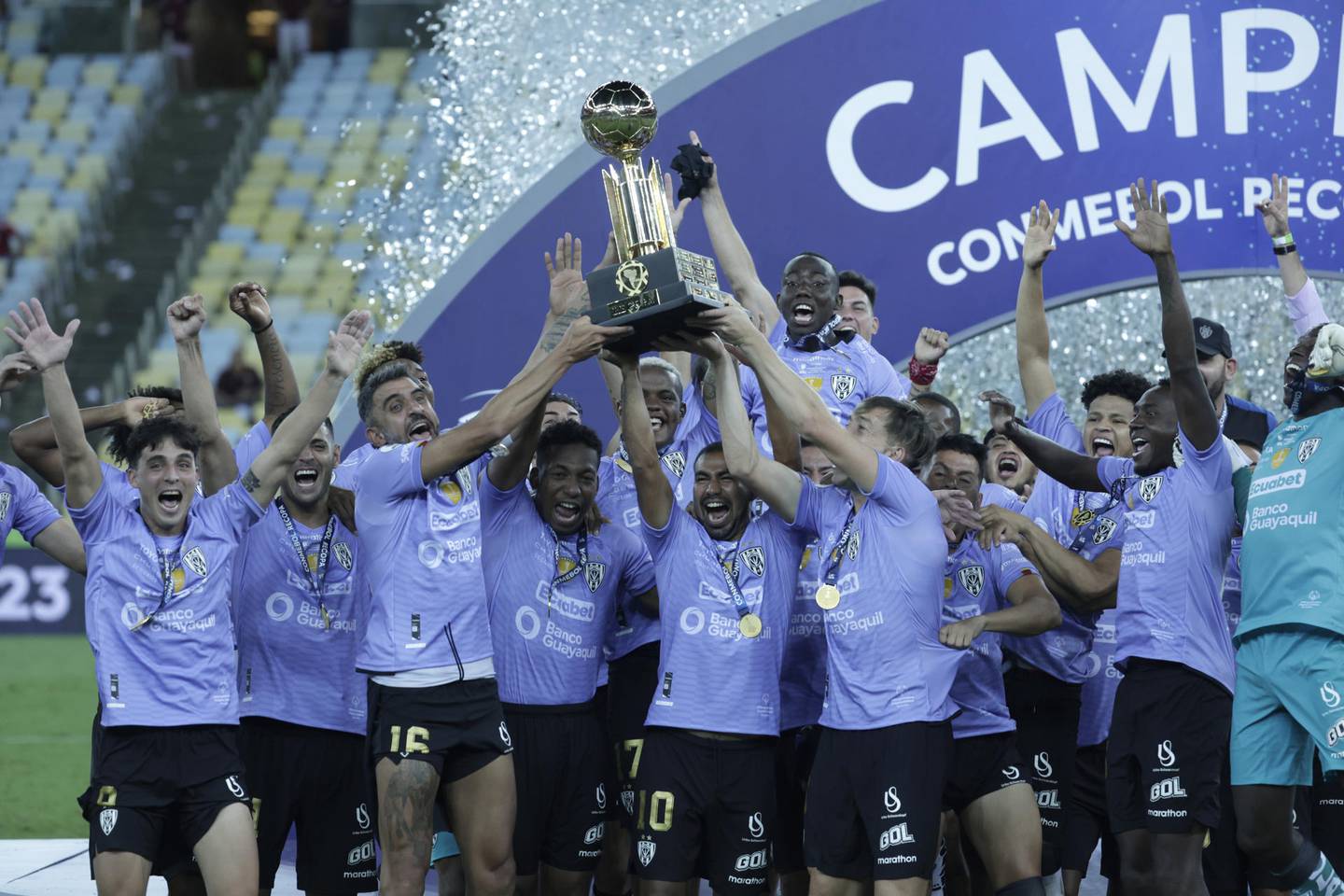 El equipo ecuatoriano ganó la Recopa Sudamericana el 28 de febrero de 2023.