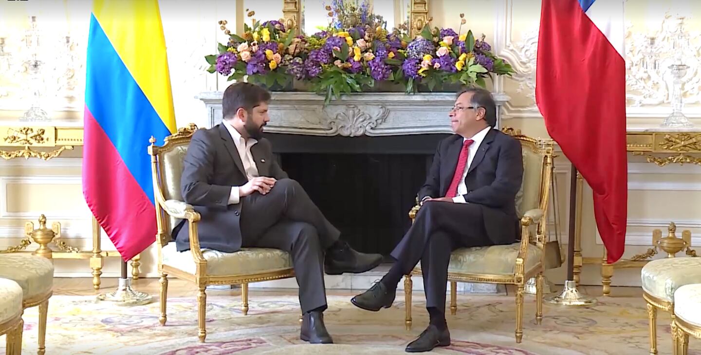 Encuentro bilateral entre los presidentes Gustavo Petro y Gabriel Boric
