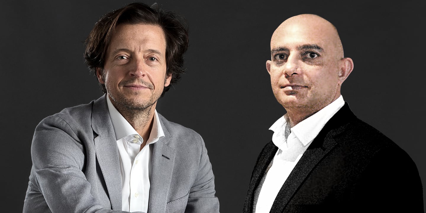 Andre Gelfi, sócio-diretor da Betsson no Brasil, e Andrea Rossi, diretor comercial do Sul da Europa e Latamdfd