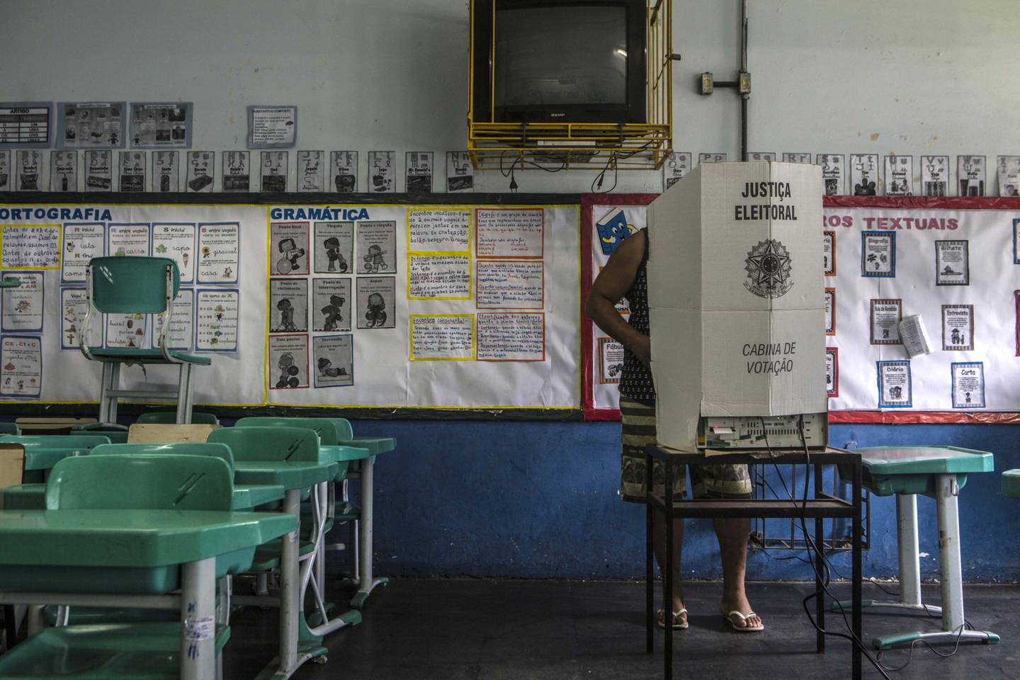 Brazilians are going to the polls deeply divided.