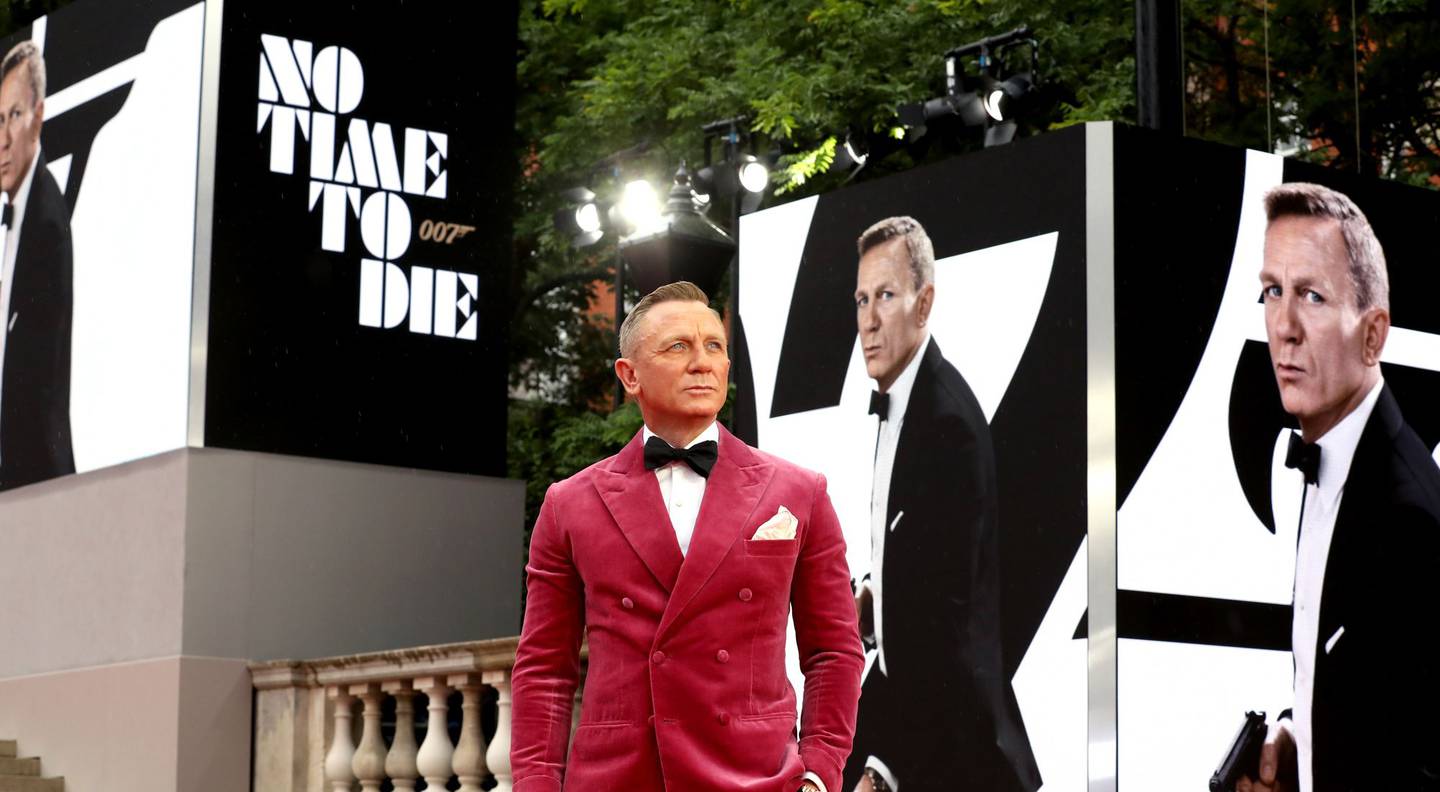 Daniel Craig asiste al estreno mundial de "Sin tiempo para morir" en el Royal Albert Hall el 28 de septiembre de 2021 en Londres, Inglaterra.