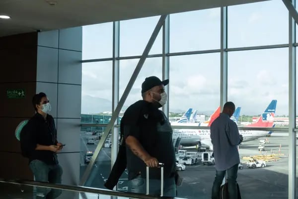 De acuerdo con un reporte de Aeropuerto Internacional de Tocumen, en julio la terminal transportó a 903.406 pasajeros. Fotógrafo: César Rodríguez/Bloomberg