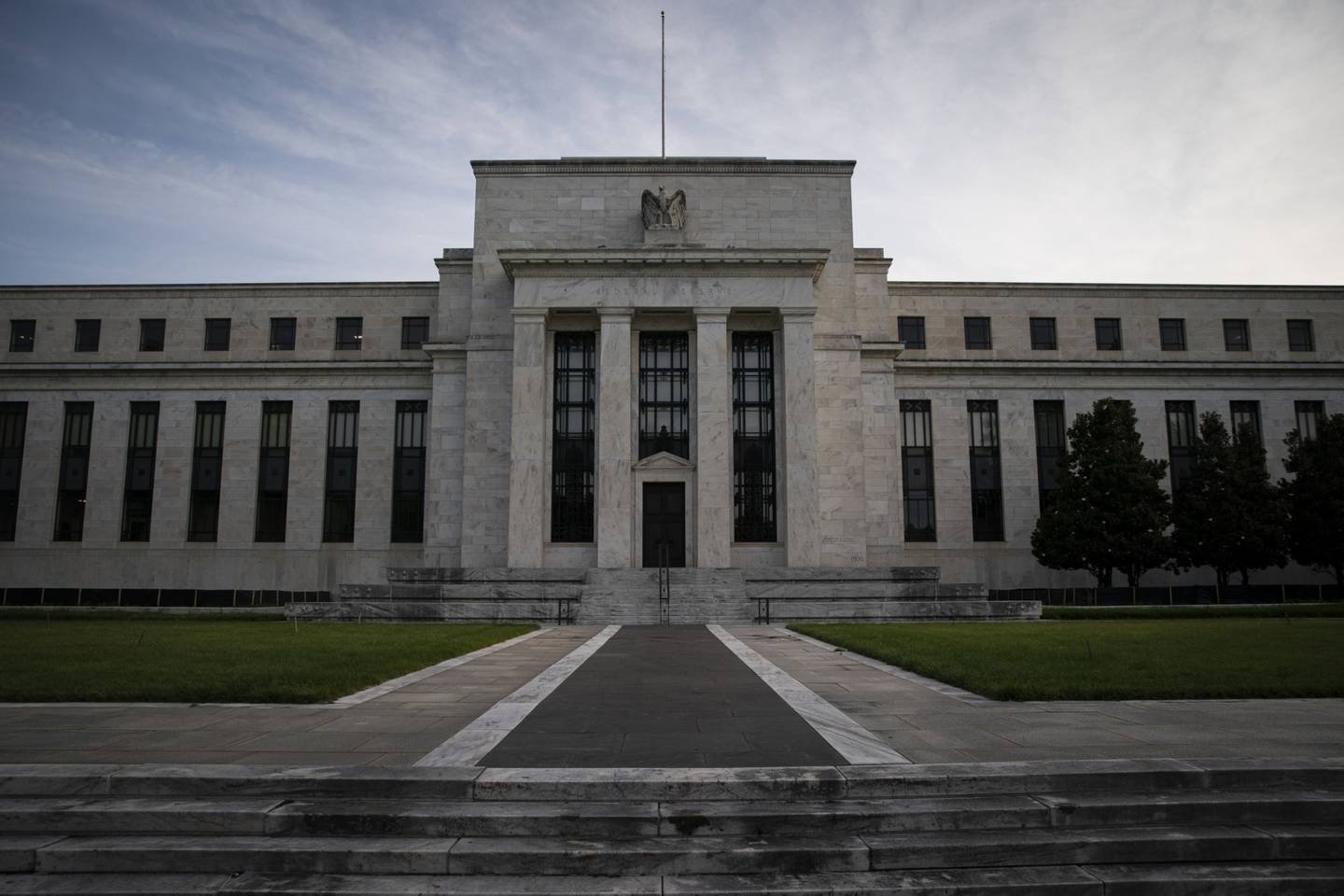 El edificio de la Reserva Federal Marriner S. Eccles en Washington, D.C., Estados Unidos, el miércoles 6 de julio de 2022.