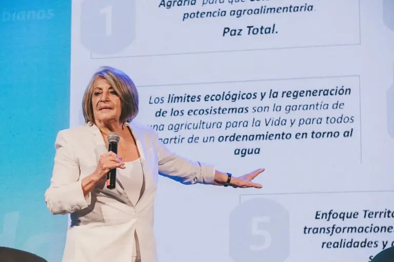 Cecilia López, ministra de Agriculturadfd