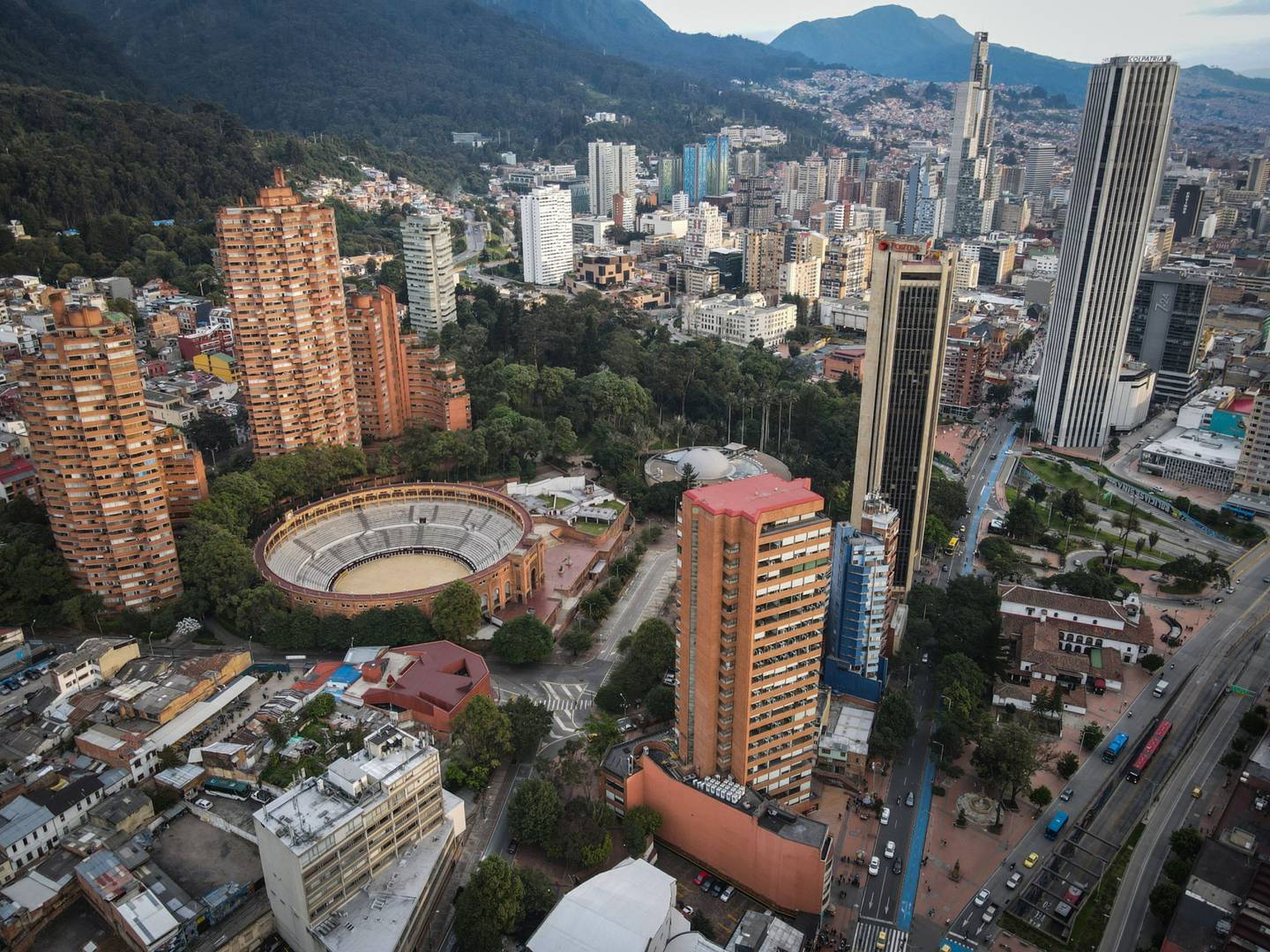 Edificios en Bogotá, Colombia, el sábado 9 de abril de 2022.dfd