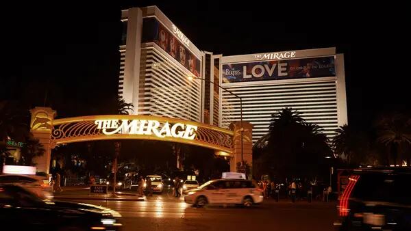 MGM Resorts venderá el casino Mirage de Las Vegasdfd