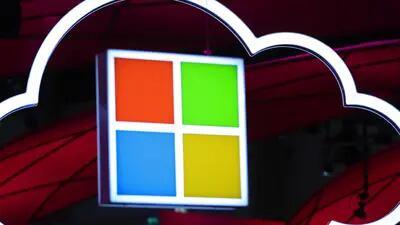 Microsoft Corp. logo.