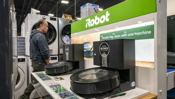 UE alerta que el pacto de US$1.400 millones entre Amazon e iRobot daña la competenciadfd