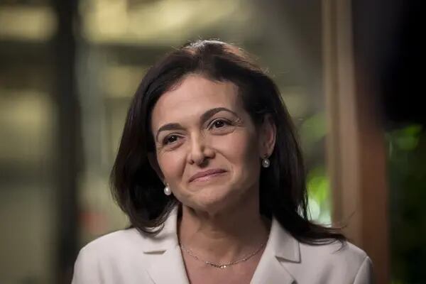 Sheryl Sandberg, COO da Meta: executiva disse que deseja ter mais tempo para se dedicar à filantropia
