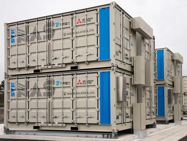 Batería de almacenamiento energético (Cortesía: Mitsubishi Power)