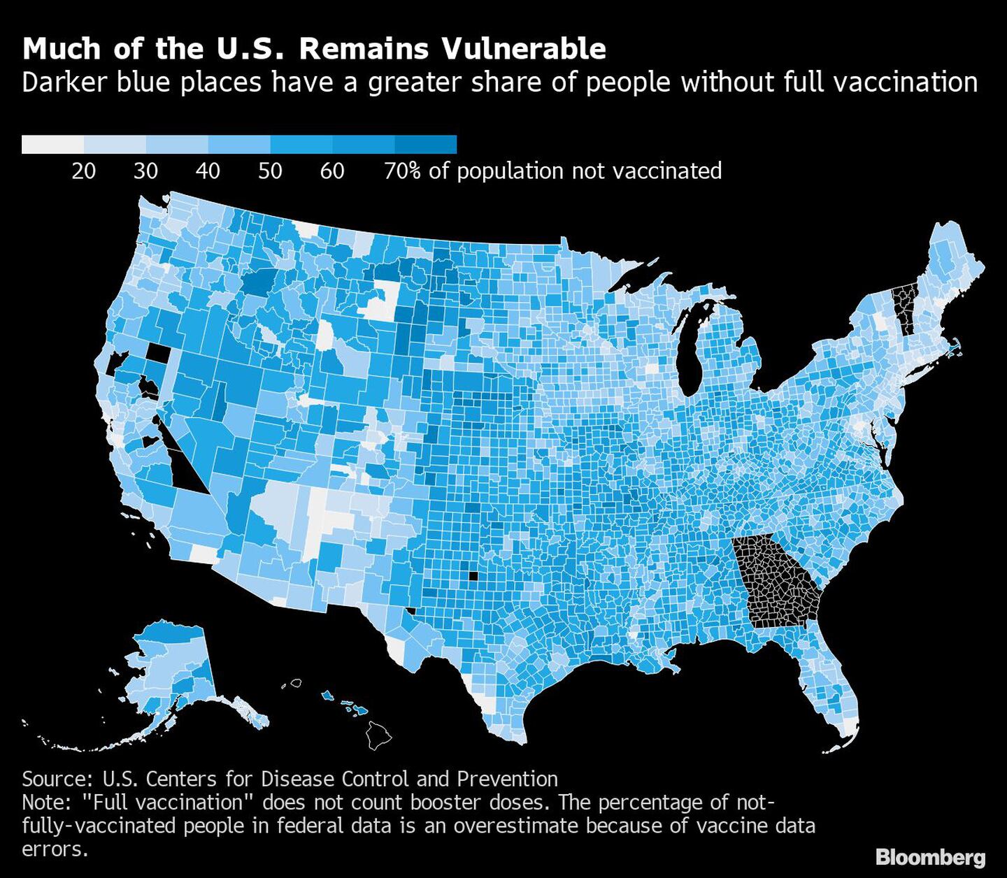 Gran parte de Estados Unidos sigue siendo vulnerabledfd