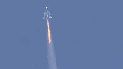 Virgin Galactic logra una prueba clave para el turismo espacialdfd