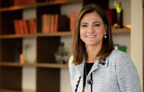 Ministra de Transporte colombiana, Ángela María Orozco
