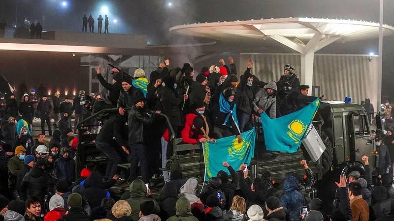 Urânio dispara com protestos no Cazaquistão