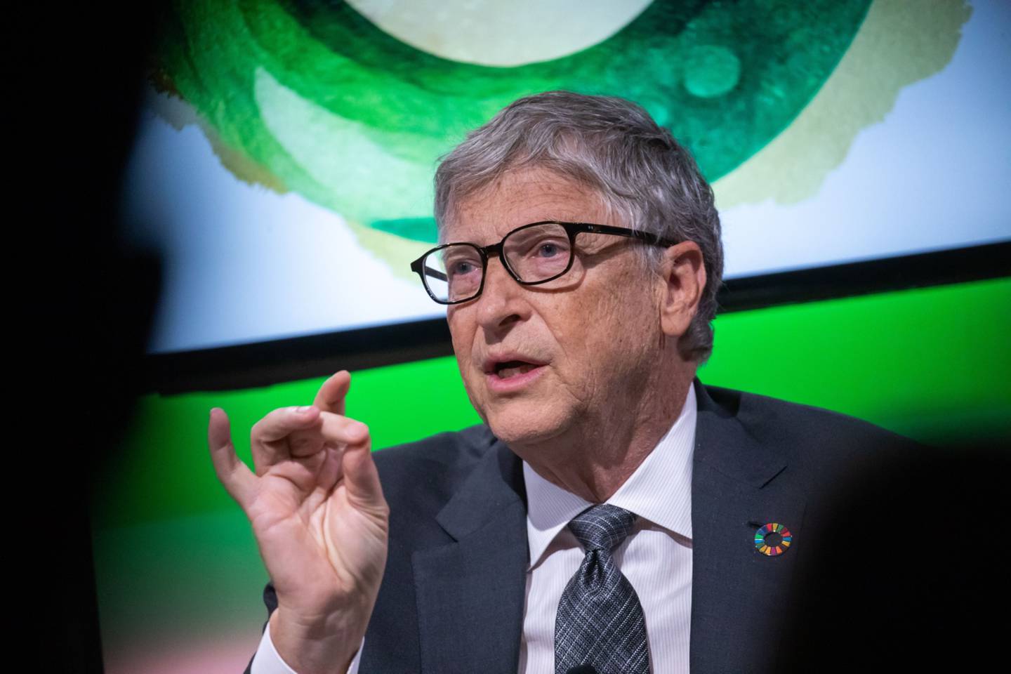 Bill Gates, copresidente de la Fundación Bill y Melinda Gates, durante la Cumbre de Innovación del Premio Earthshot en Nueva York, Estados Unidos, el miércoles 21 de septiembre de 2022.