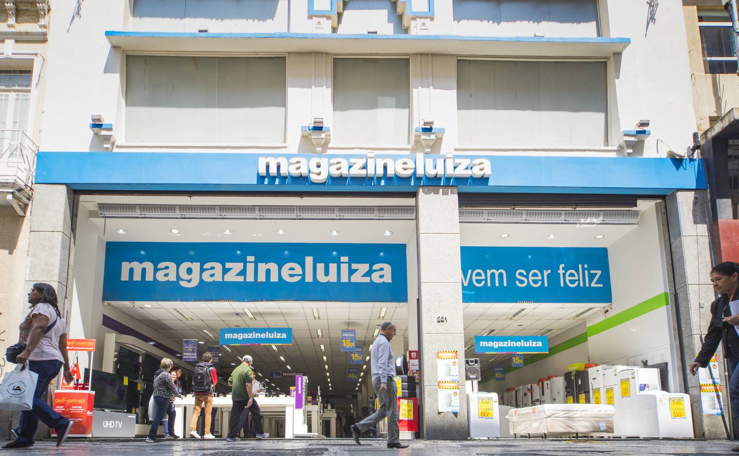 Magazine Luiza's brick-and-mortar store in Brazil.