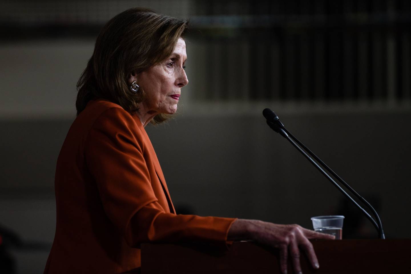 Nancy Pelosi Fotógrafo: Eric Lee/Bloomberg