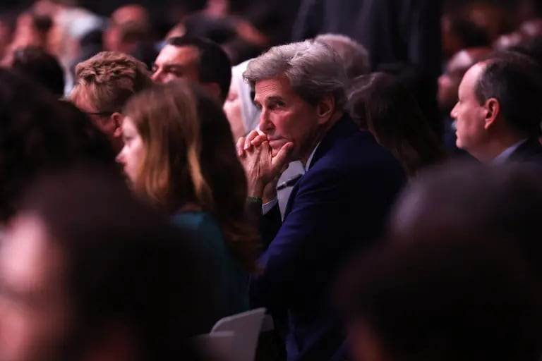John Kerry en el día de apertura de la COP28dfd
